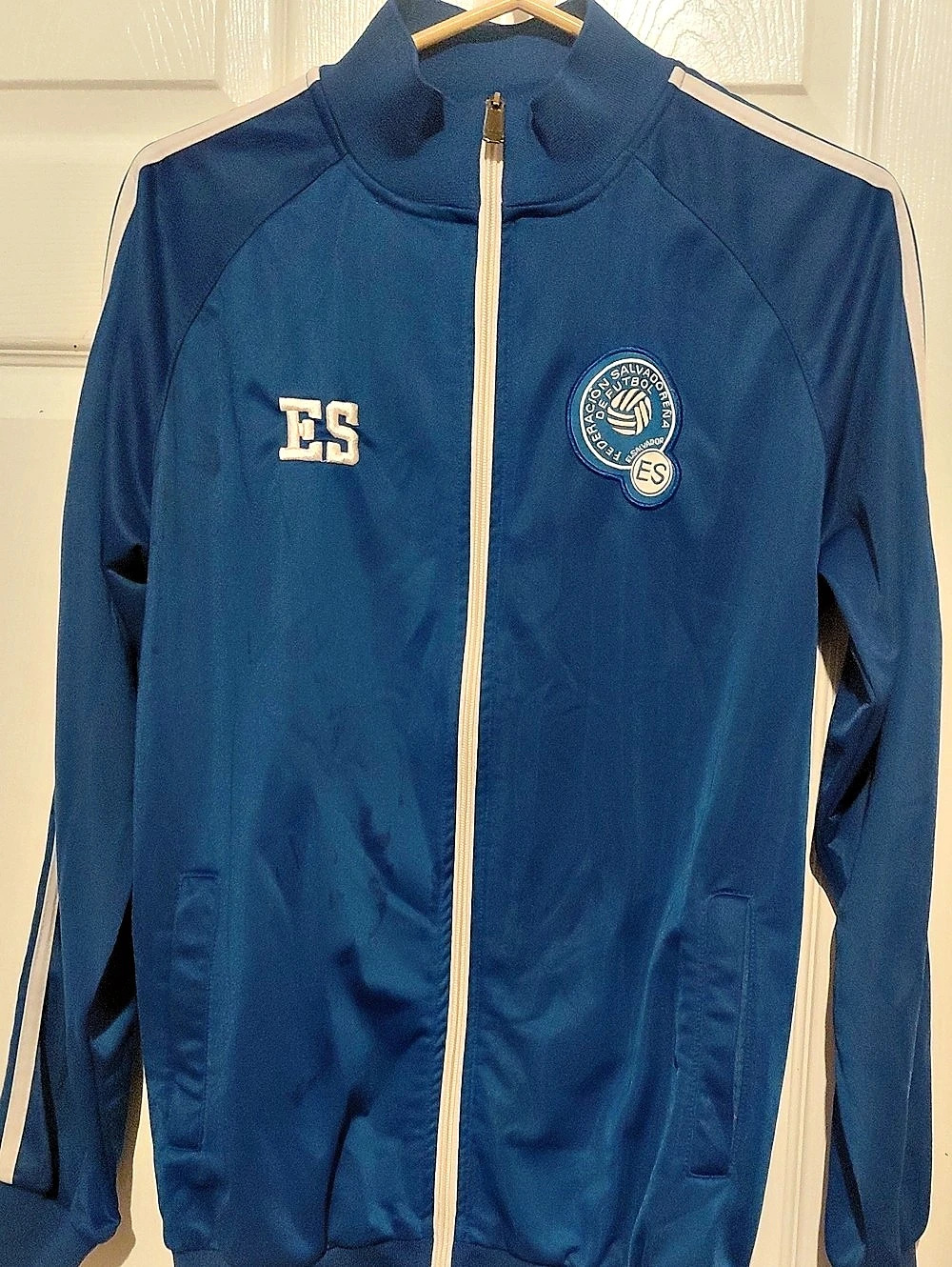El Salvador Blue Soccer Track Jacket
